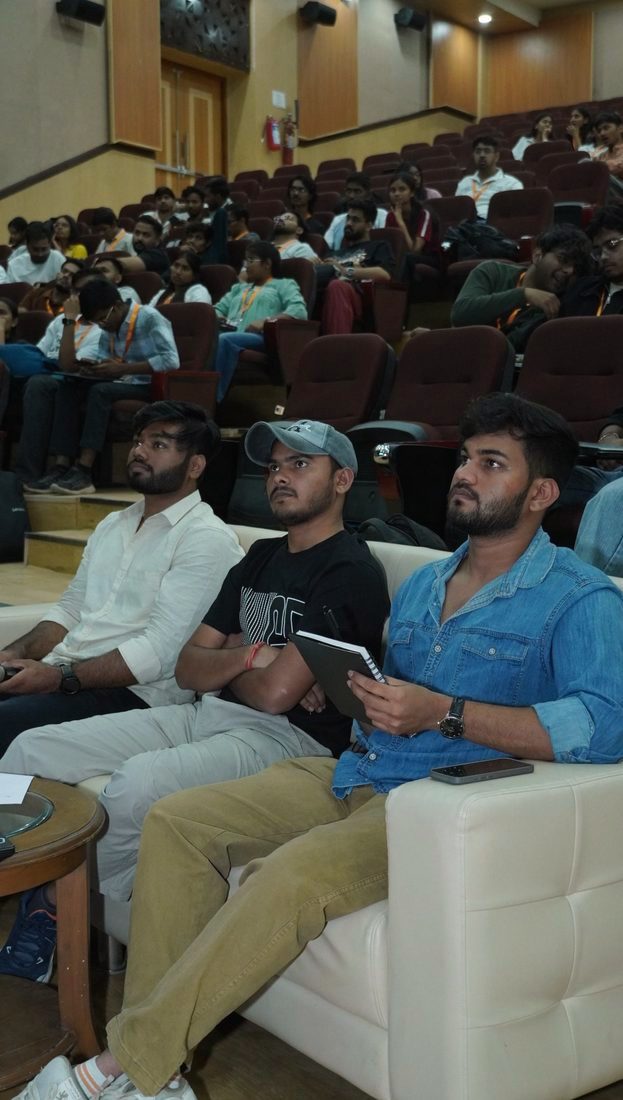 The audience at Claude Impact Lab